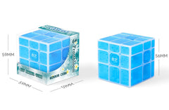 QiYi 3x3 Mirror Blocks (Tiled - Icy Amber)