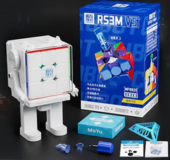 MoYu RS3 M V5 3x3 (MagLev + Robot Cube Stand)